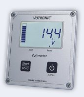 Votronic LCD-Voltmeter S Marine